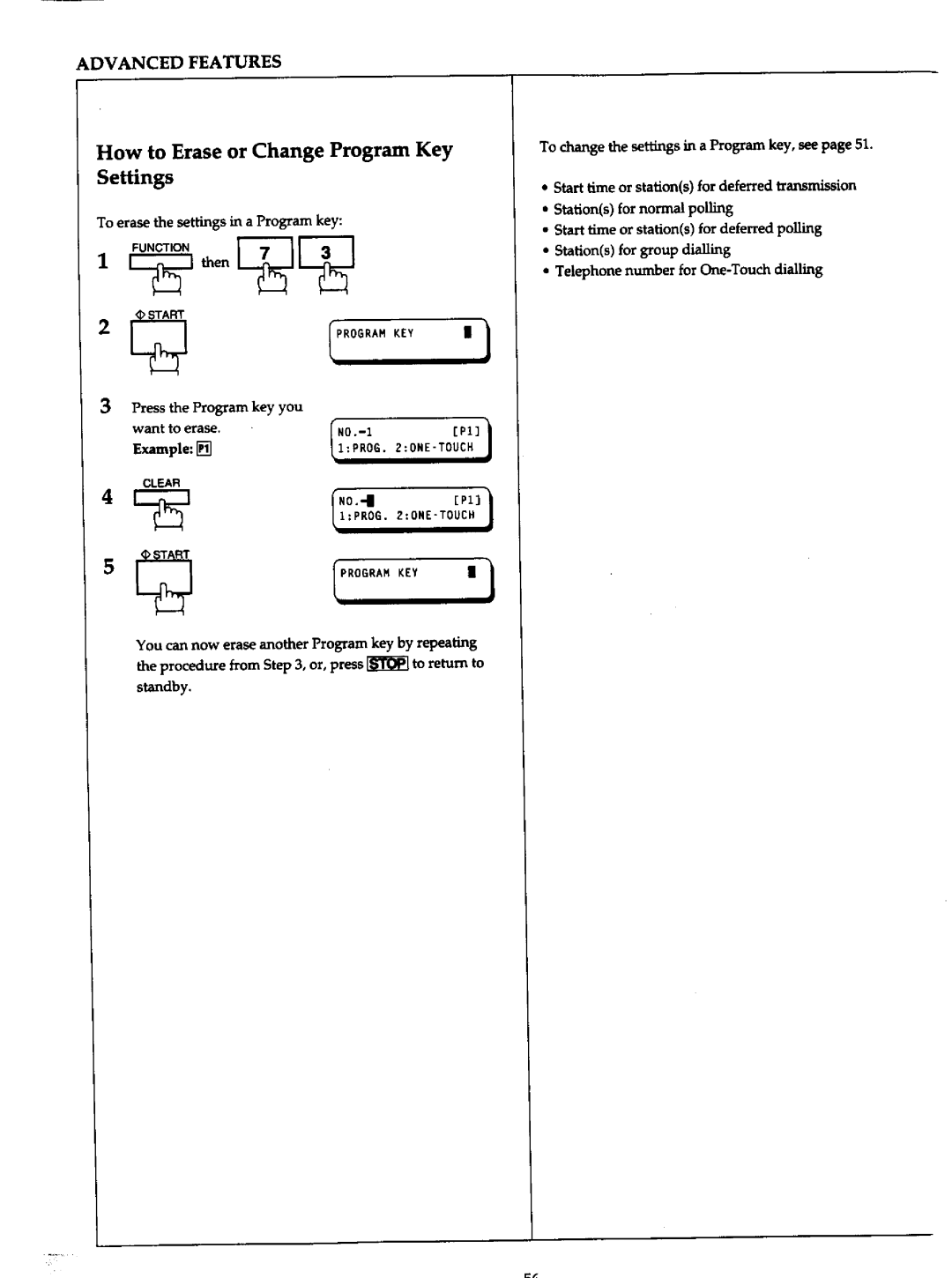 Panasonic UF-766 manual 