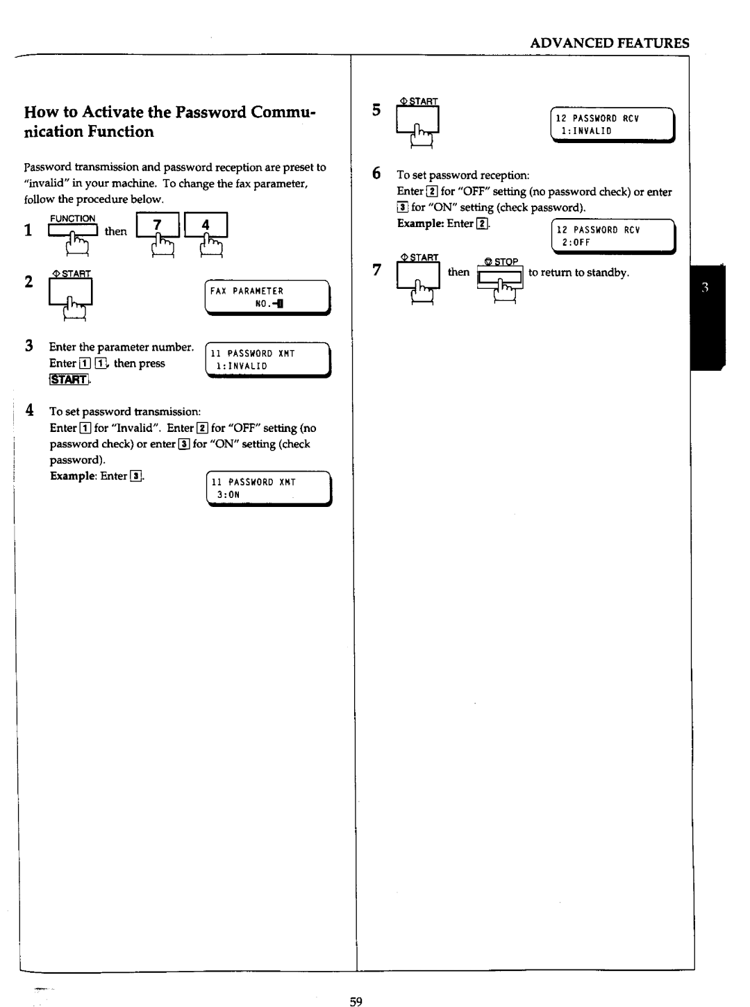 Panasonic UF-766 manual 