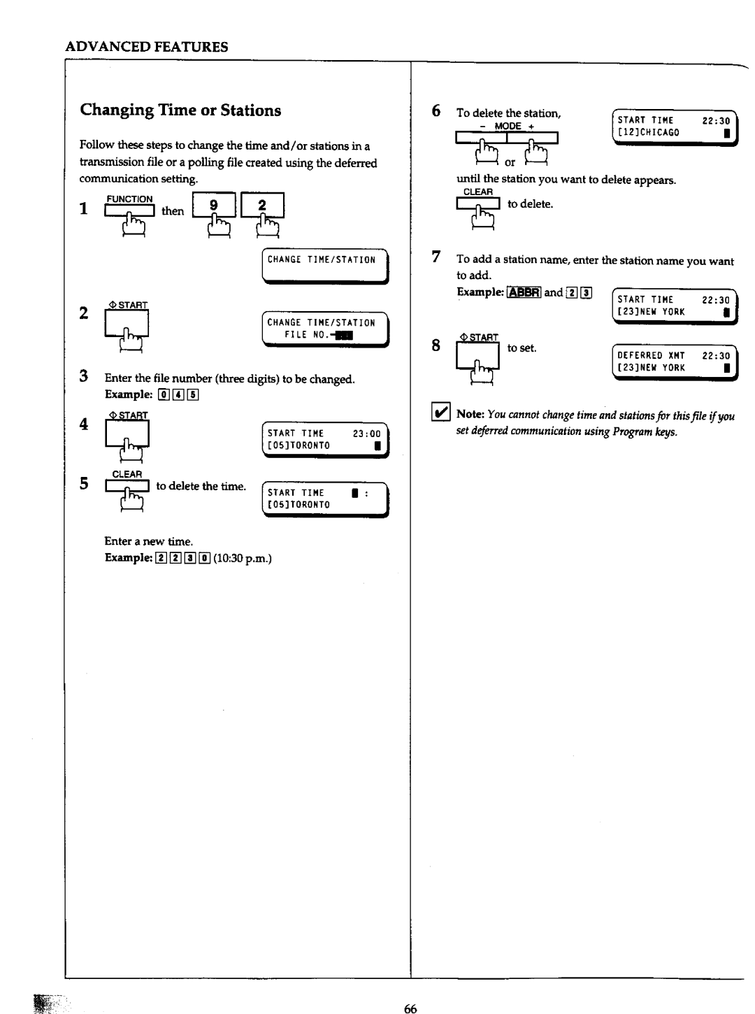 Panasonic UF-766 manual 