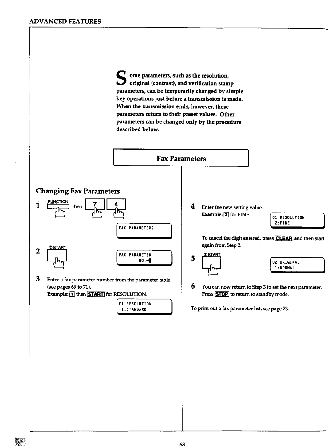 Panasonic UF-766 manual 