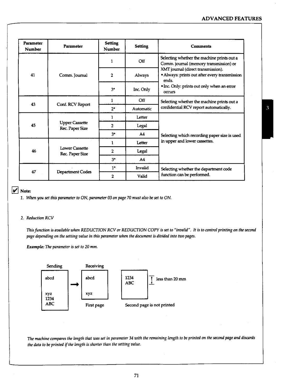 Panasonic UF-766 manual 