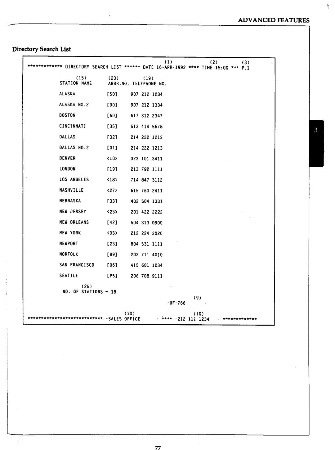 Panasonic UF-766 manual 