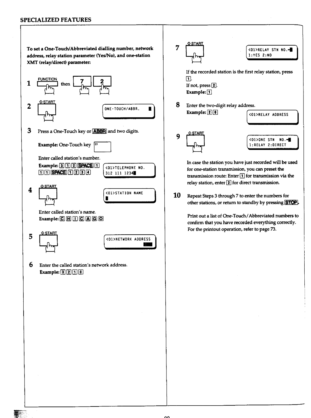 Panasonic UF-766 manual 