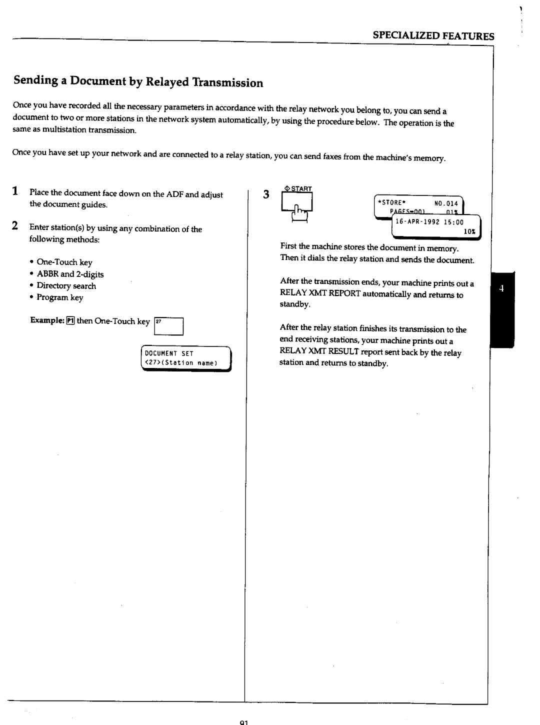 Panasonic UF-766 manual 