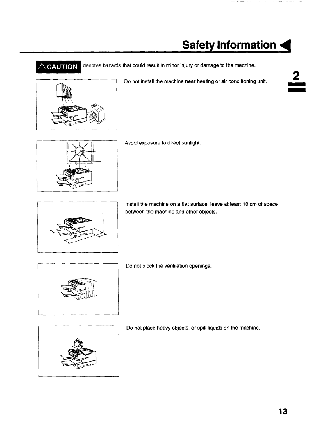 Panasonic UF-770 manual Safety Information 