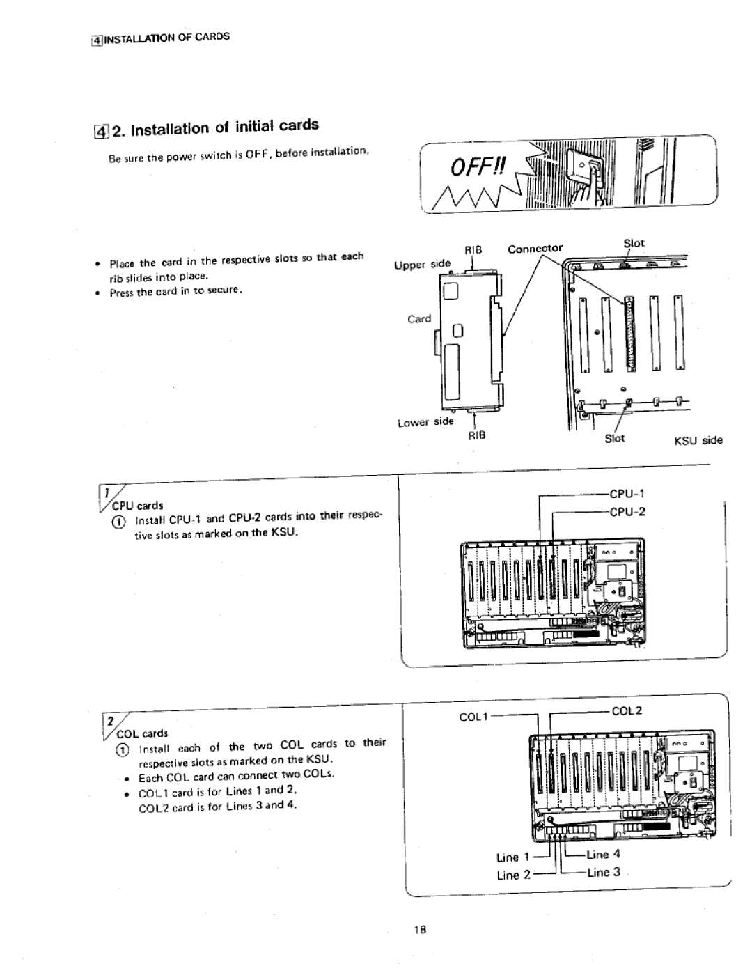 Panasonic VA-412 manual 