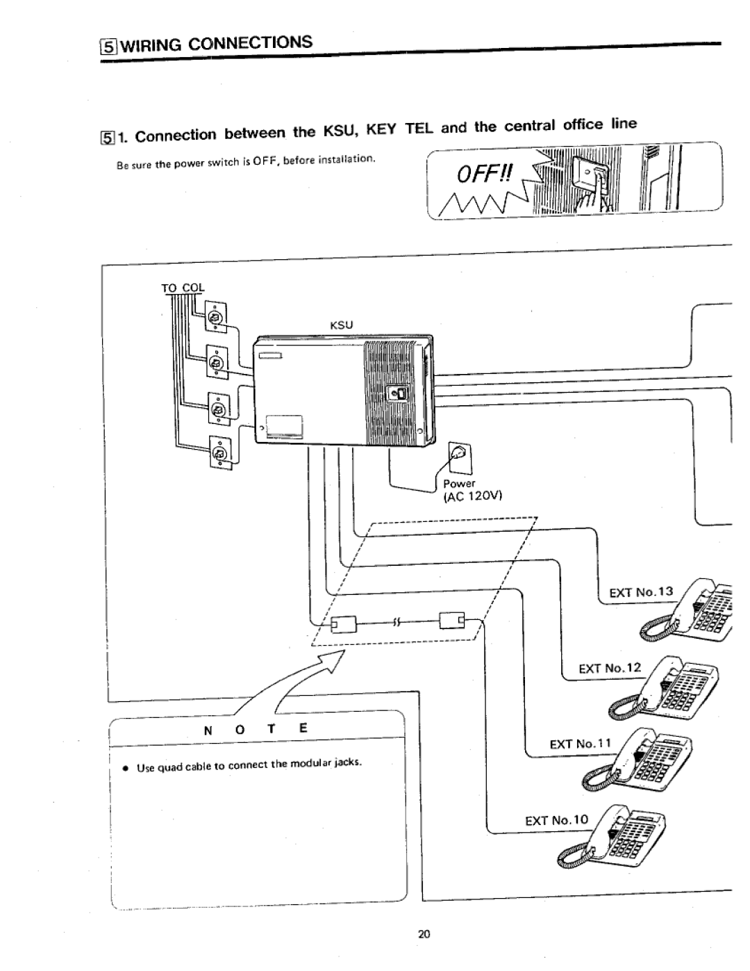 Panasonic VA-412 manual 