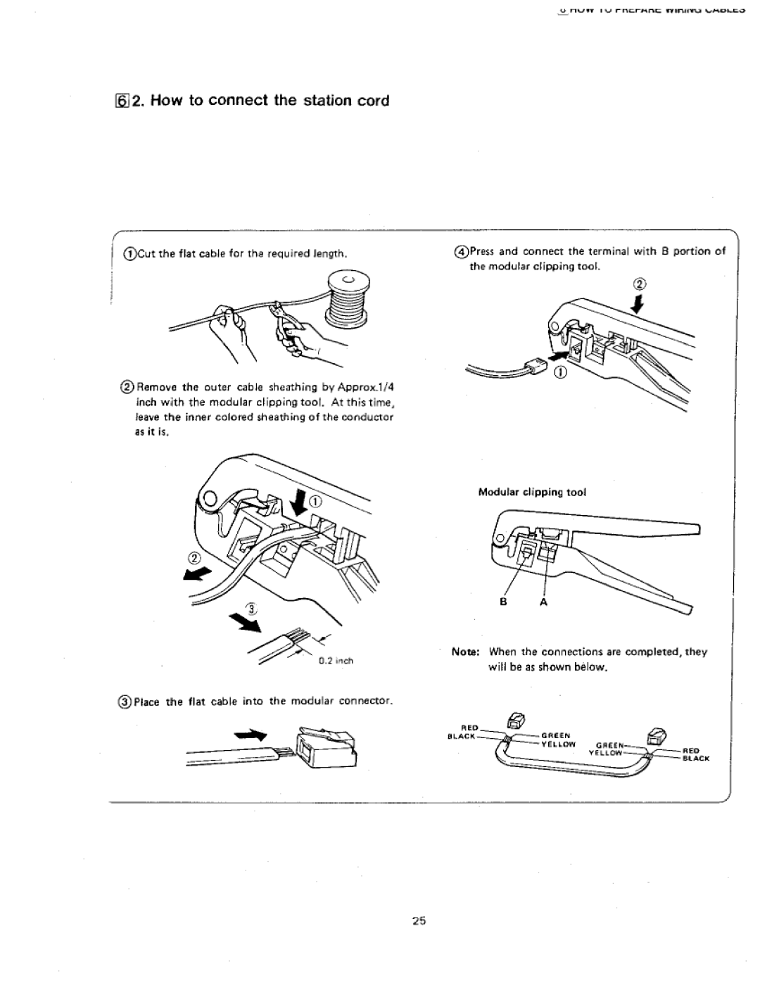 Panasonic VA-412 manual 