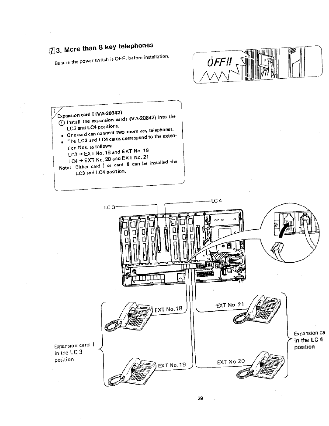 Panasonic VA-412 manual 