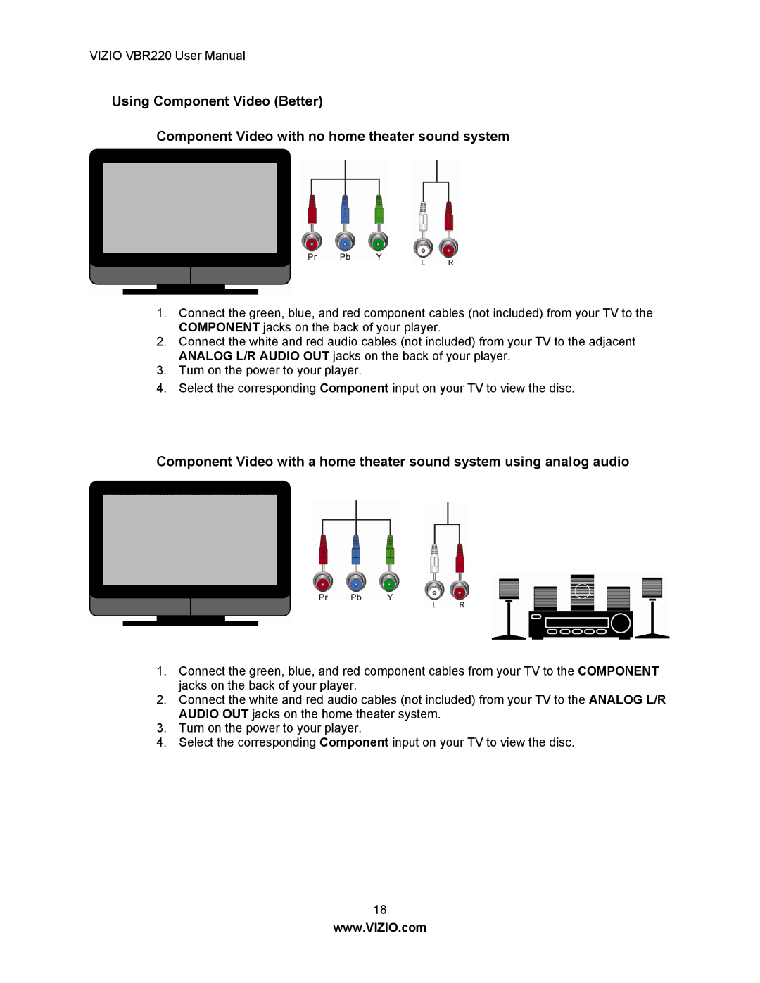 Panasonic VBR220 user manual 