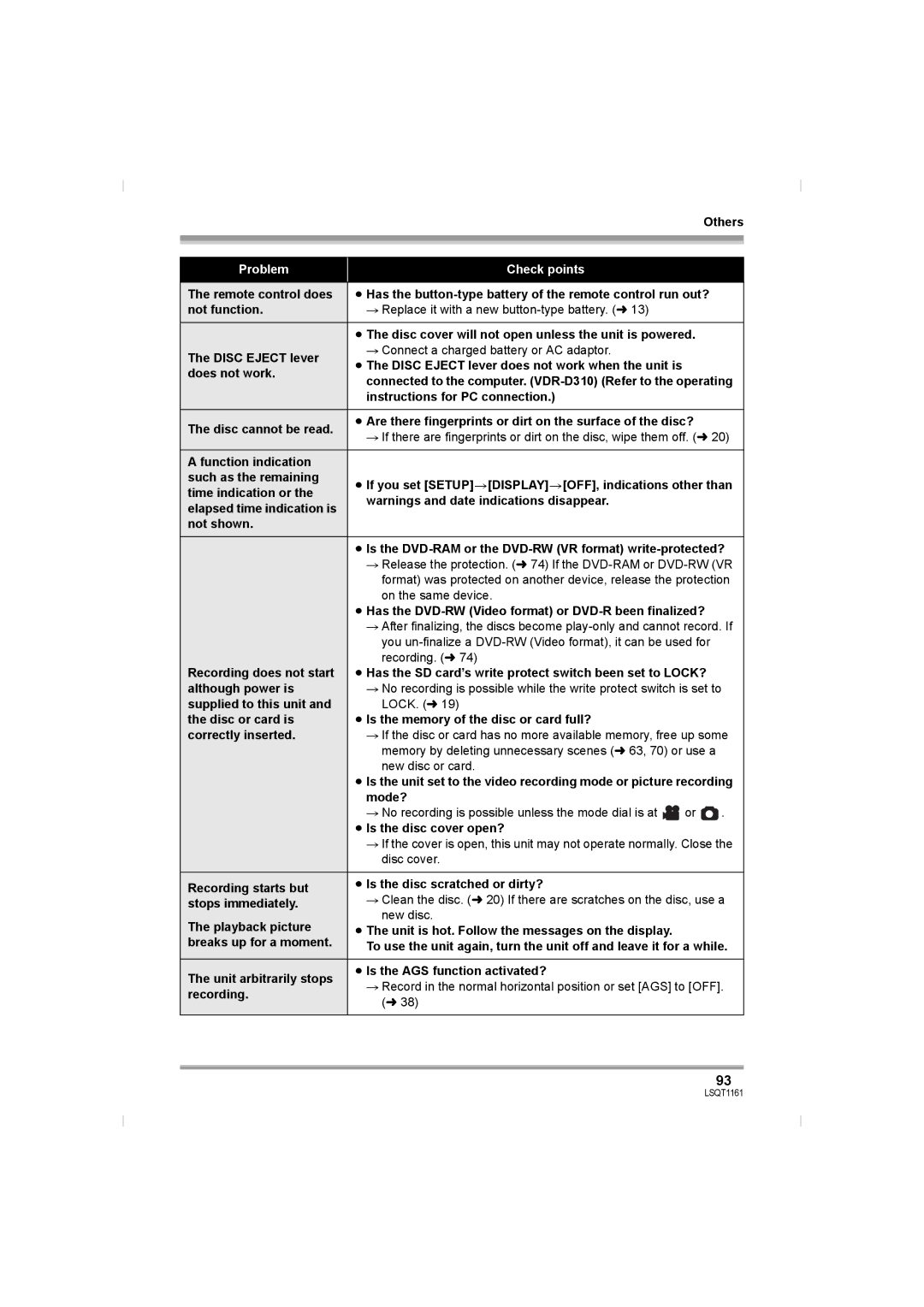 Panasonic VDR-D310GN Instructions for PC connection, ≥ Has the DVD-RW Video format or DVD-R been finalized?, Mode? 