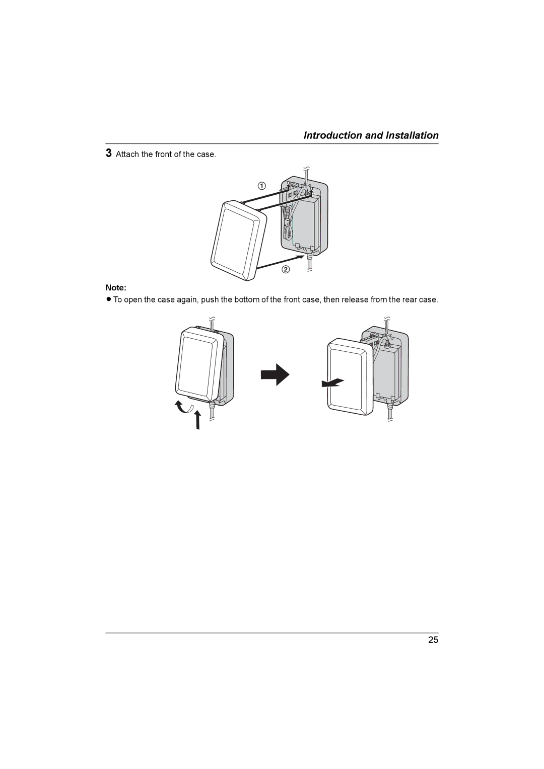 Panasonic VL-G201 installation and operation guide Introduction and Installation 