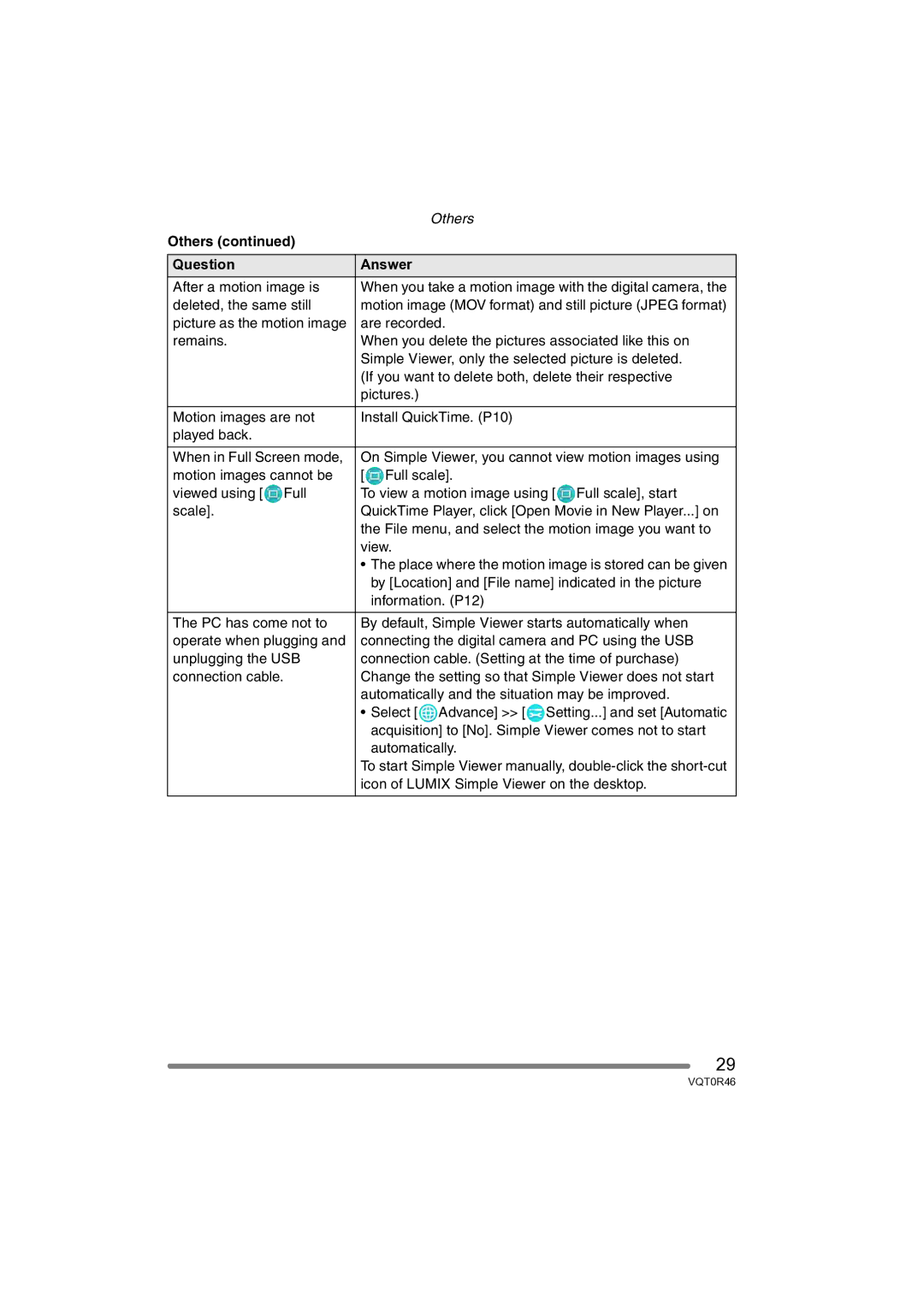 Panasonic VQT0R46 operating instructions By Location and File name indicated in the picture 