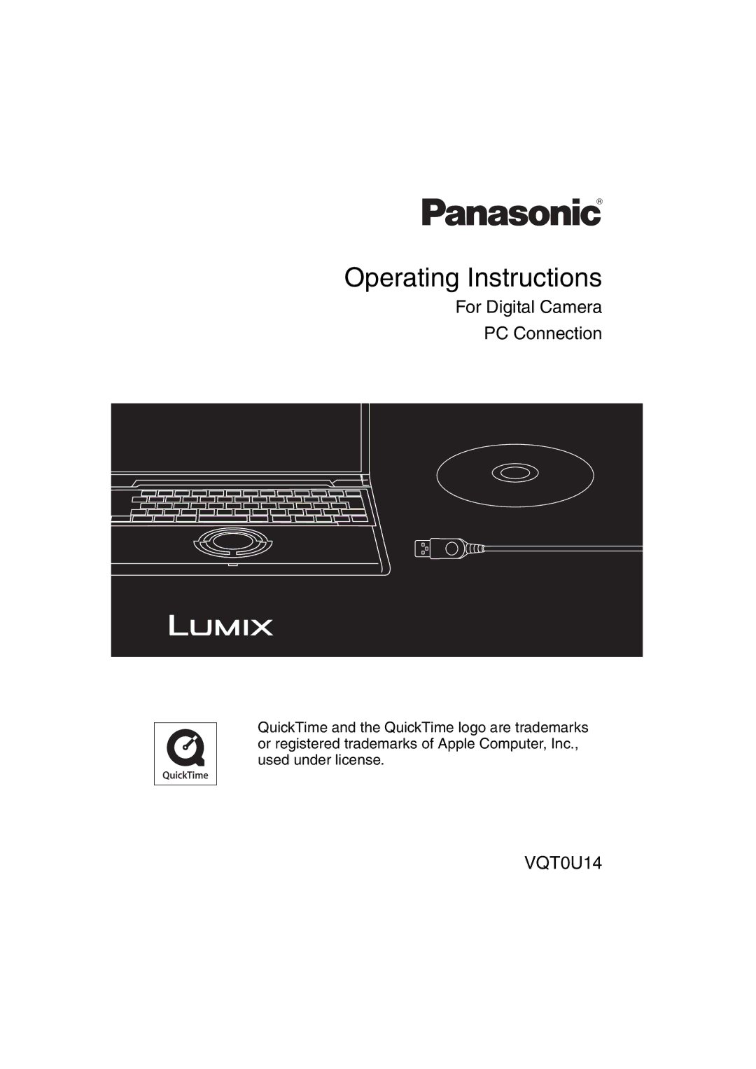 Panasonic VQT0U14 operating instructions Operating Instructions 