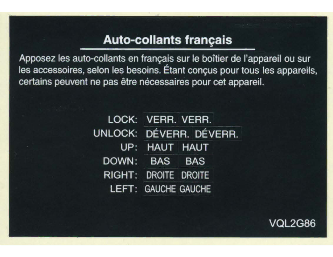 Panasonic vw-clt1 owner manual Iii 