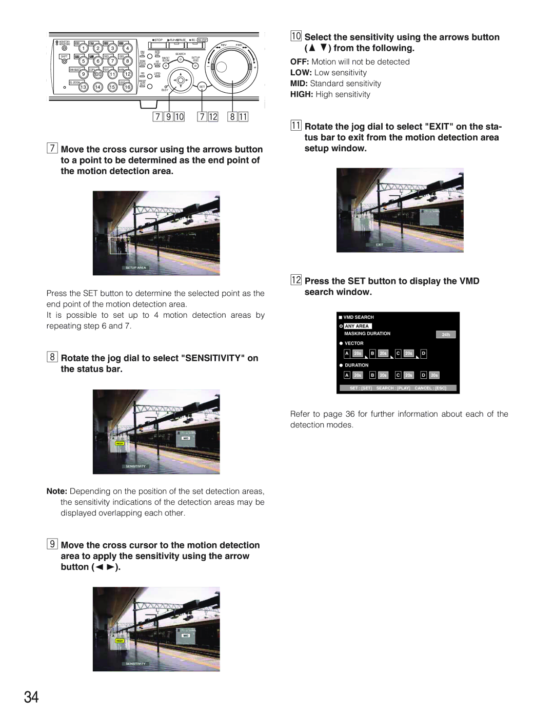 Panasonic WJ-HD309 manual ⁄0 m⁄2 ,⁄1 