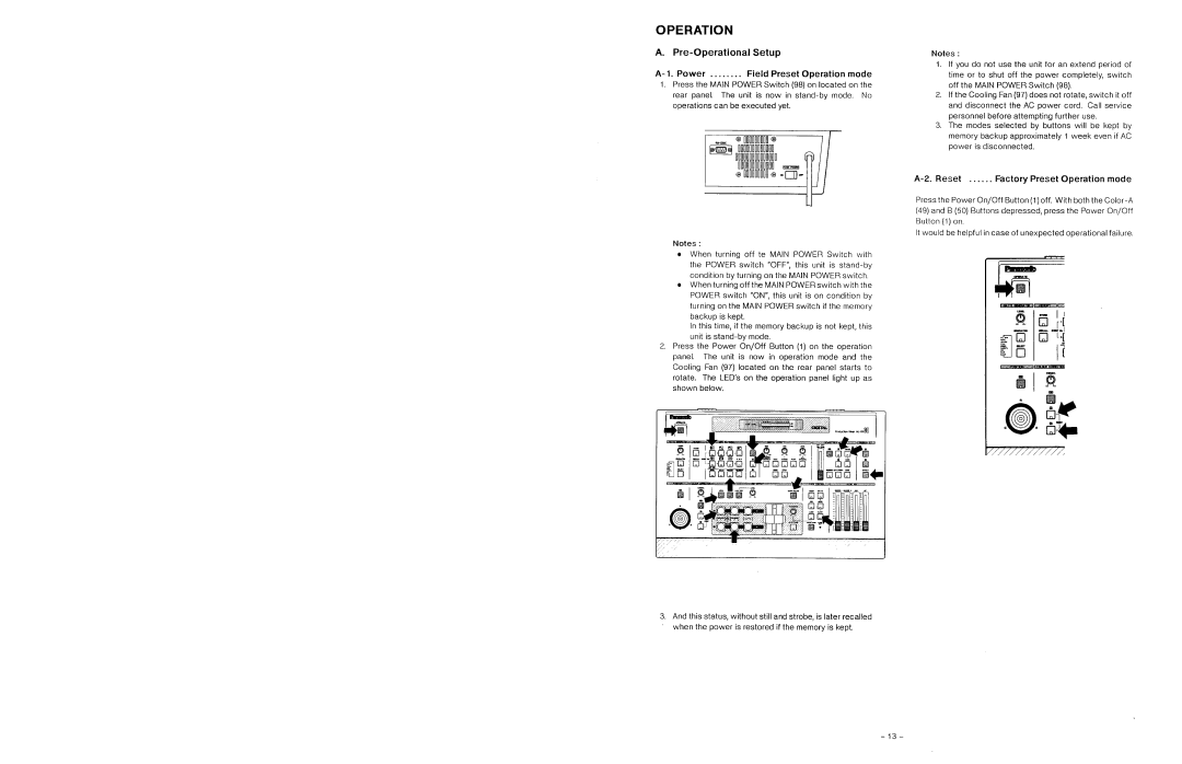 Panasonic WJ-MX30 manual 