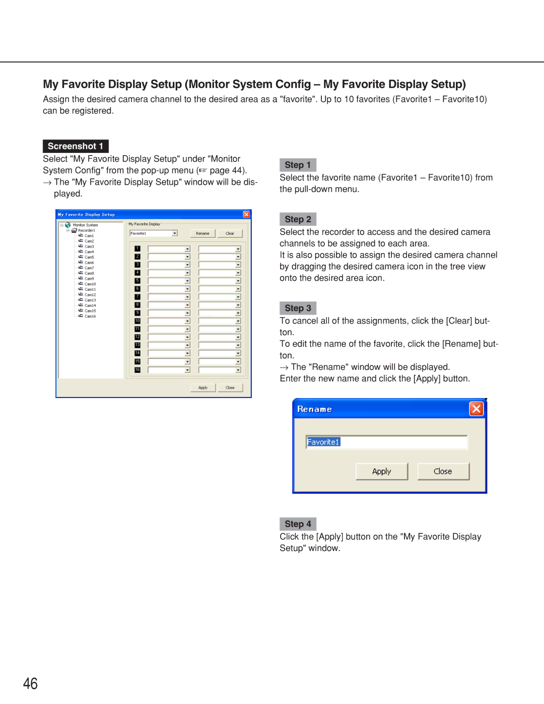 Panasonic WJ-RT416 manual Screenshot 