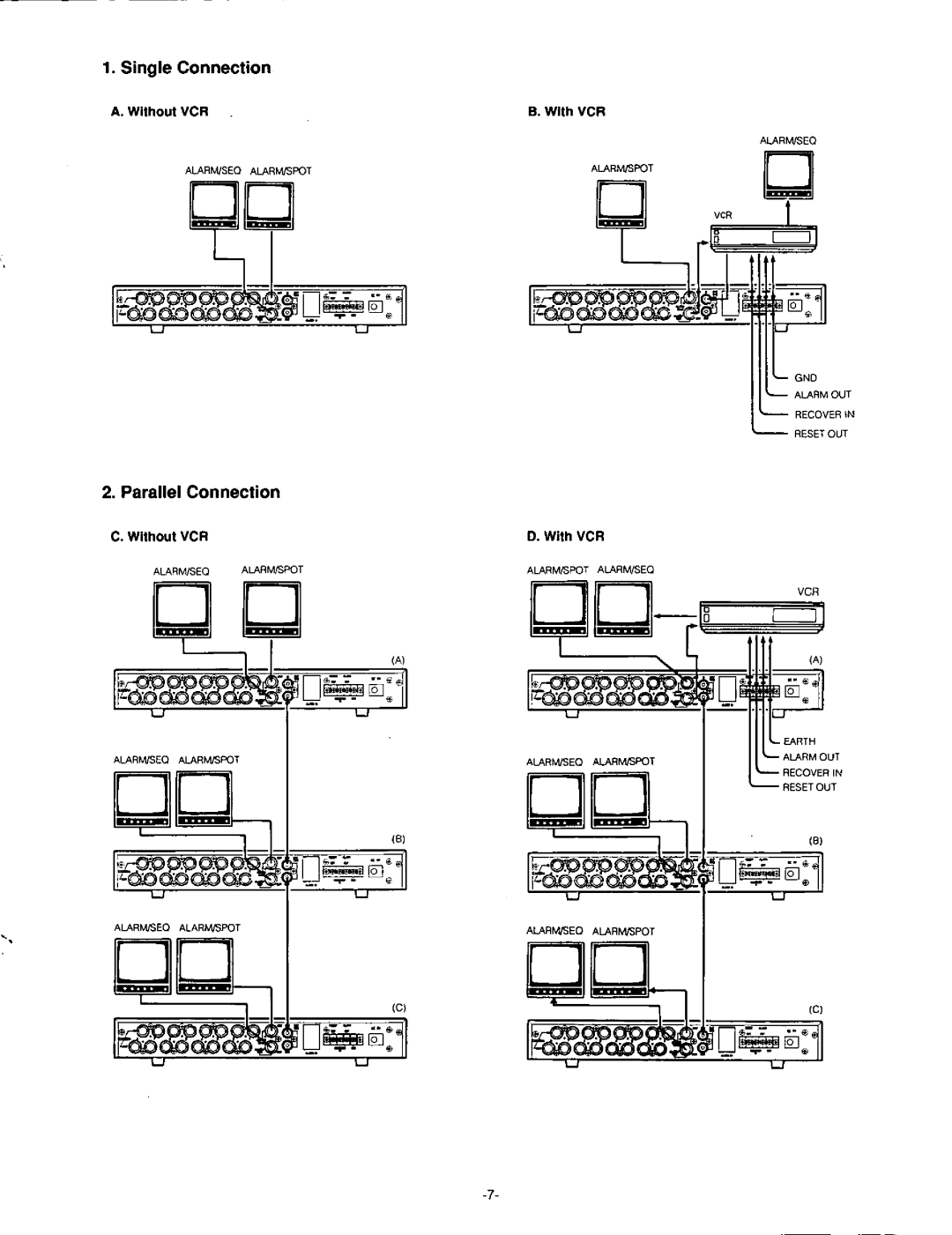 Panasonic WJ-SQ308 manual 