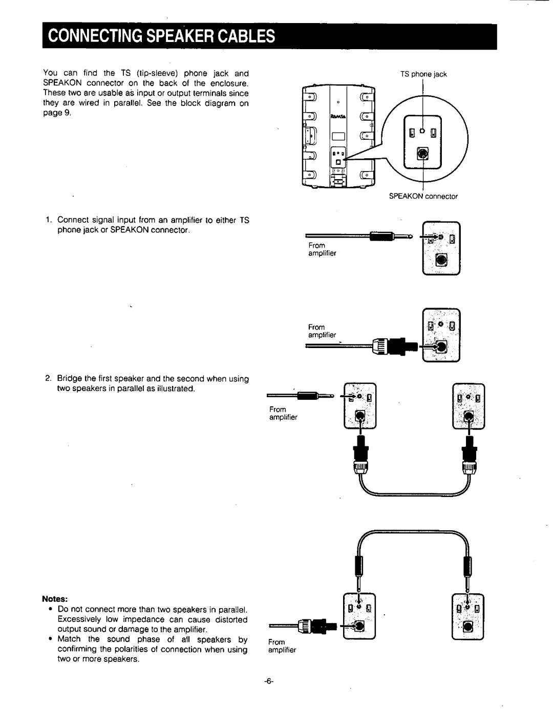 Panasonic WS-AT300, WS-AT350 manual 