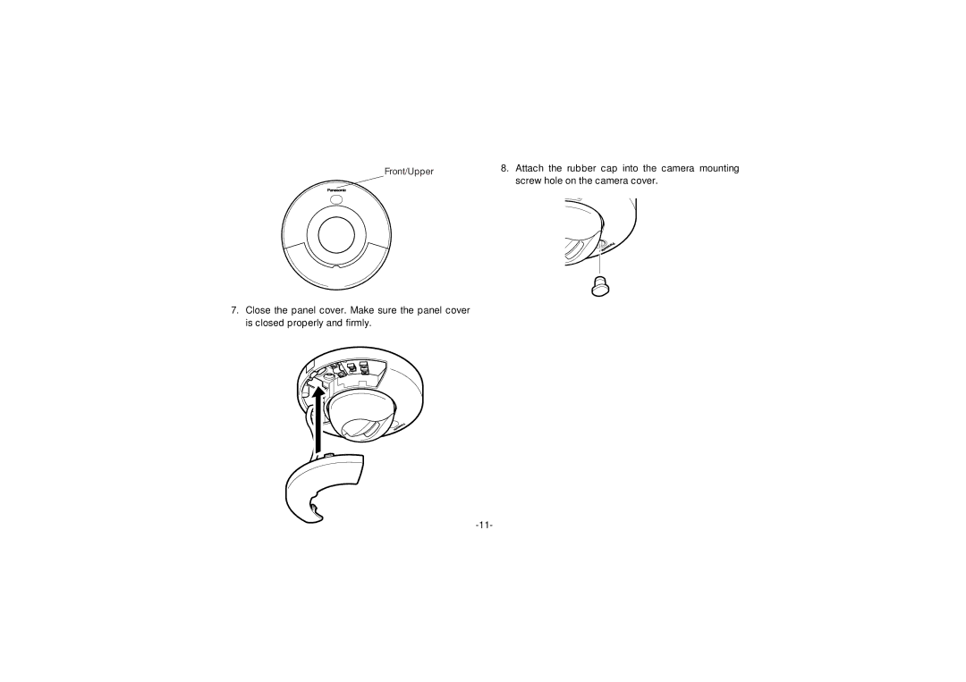 Panasonic WV-CF202, WV-BF102 manual 