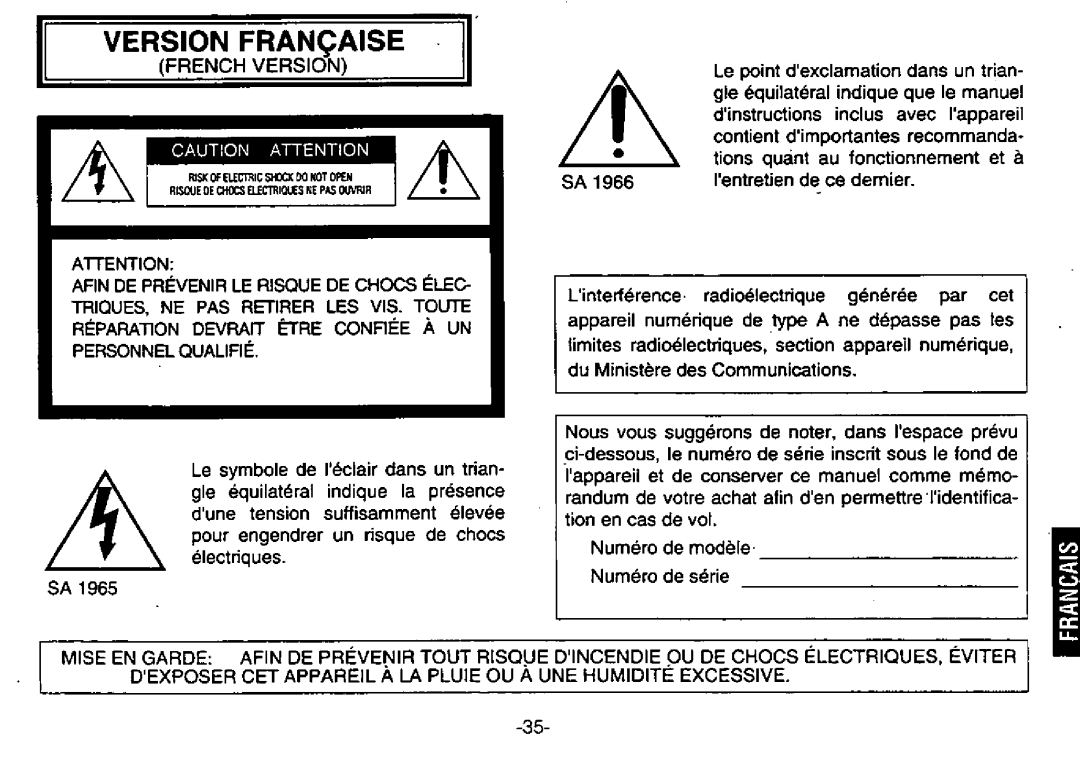 Panasonic WV-BL730 manual 