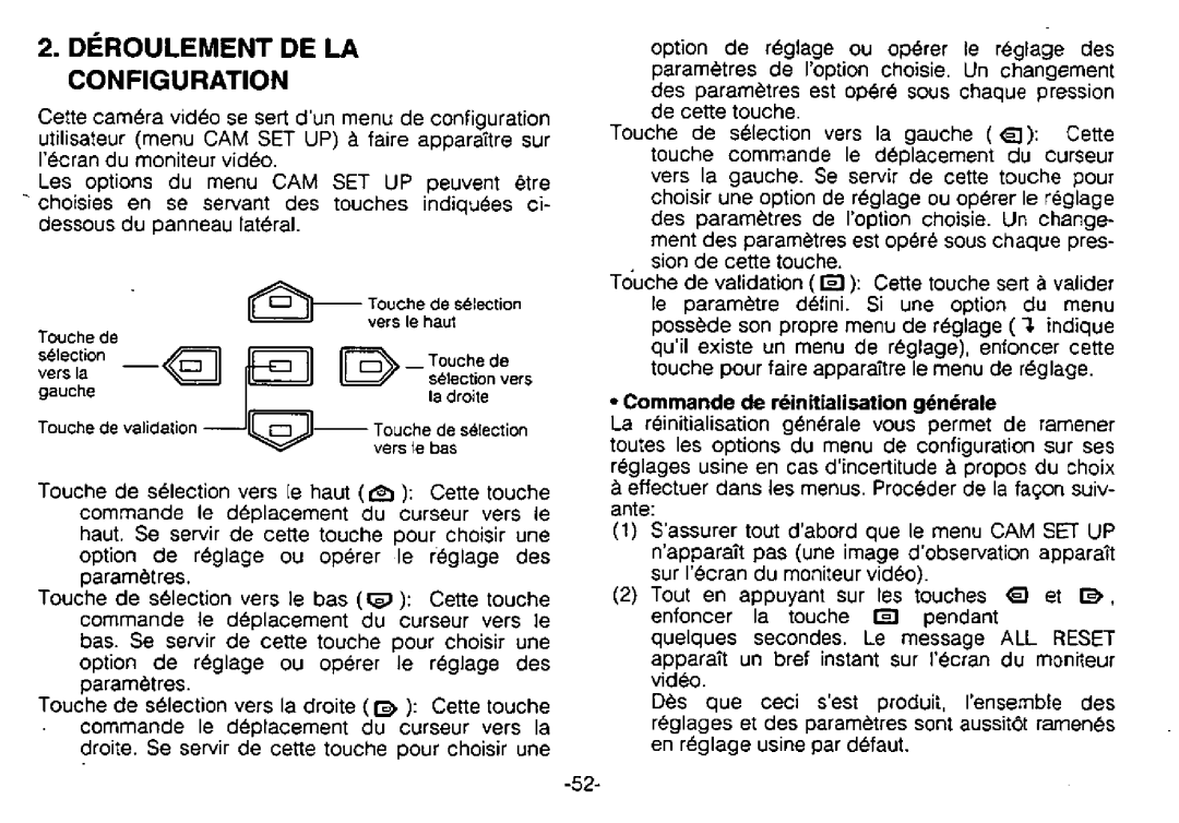 Panasonic WV-BL730 manual 