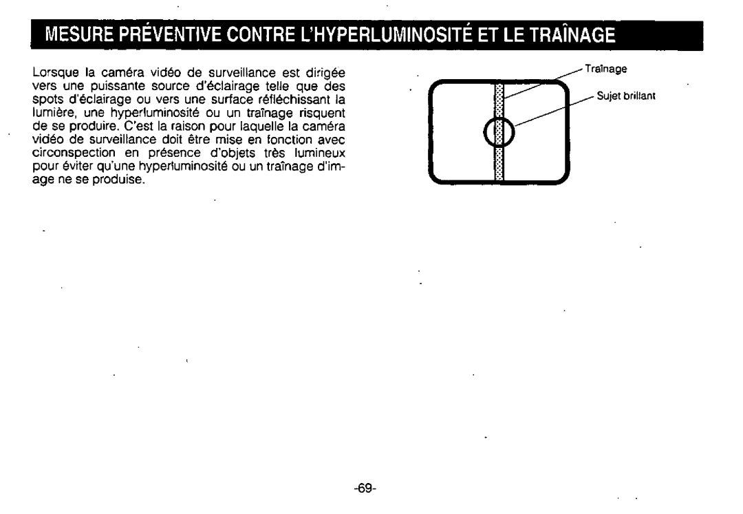 Panasonic WV-BL730 manual 