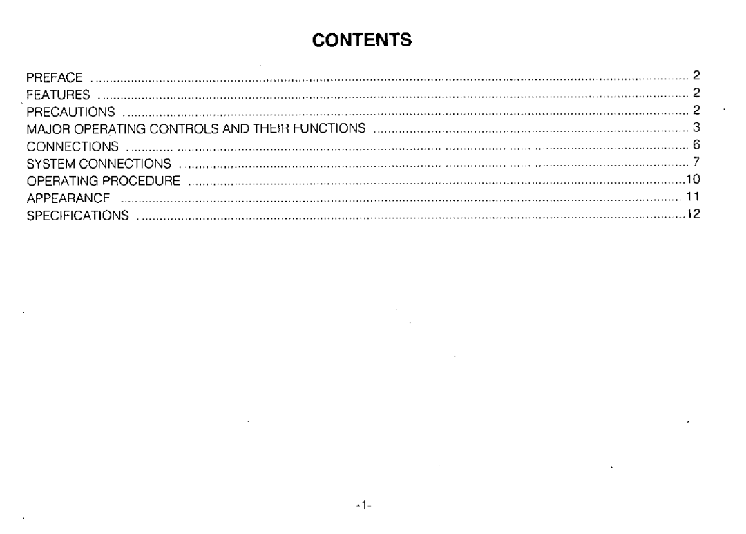 Panasonic WV-BM1900 manual 