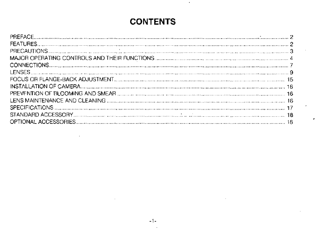 Panasonic WV-BP120 manual 