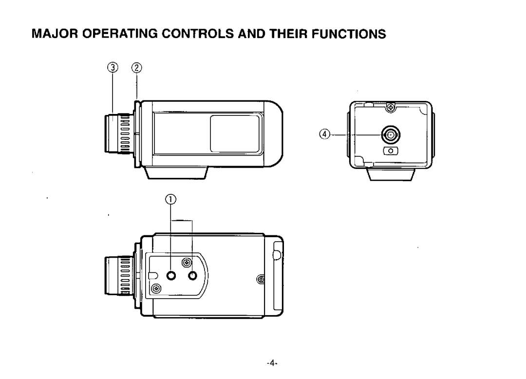 Panasonic WV-BP70 manual 