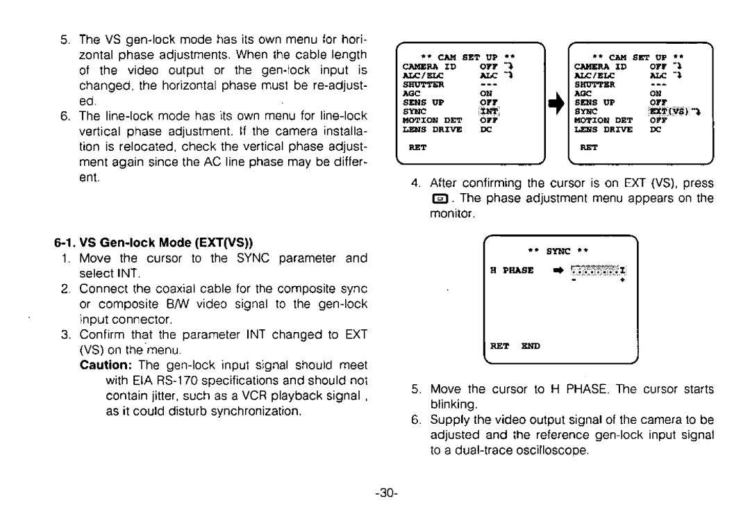 Panasonic WV-BPR554, WV-BPR550 manual 