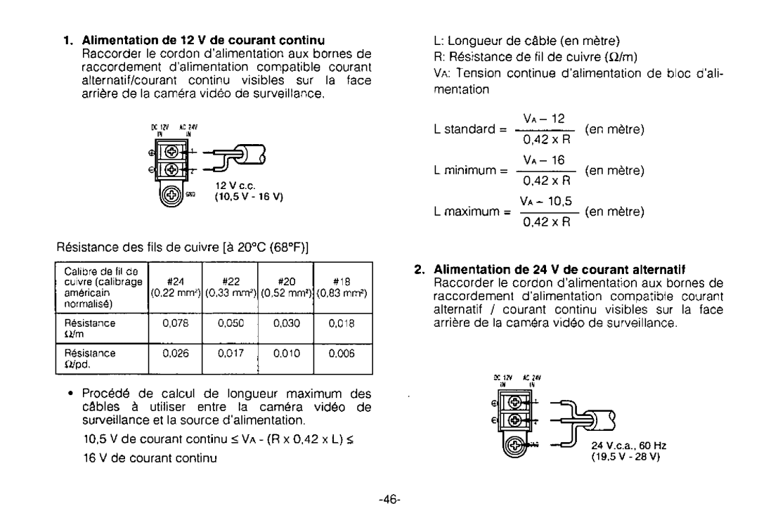 Panasonic WV-BPR554, WV-BPR550 manual 