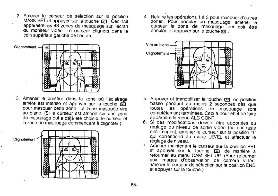 Panasonic WV-BPR550, WV-BPR554 manual 