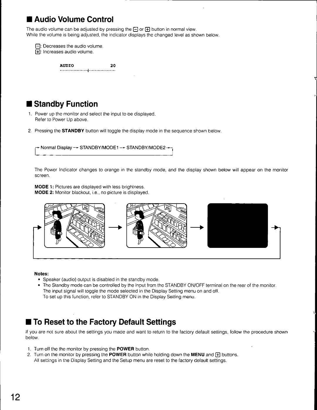 Panasonic WV-CM2080 manual 