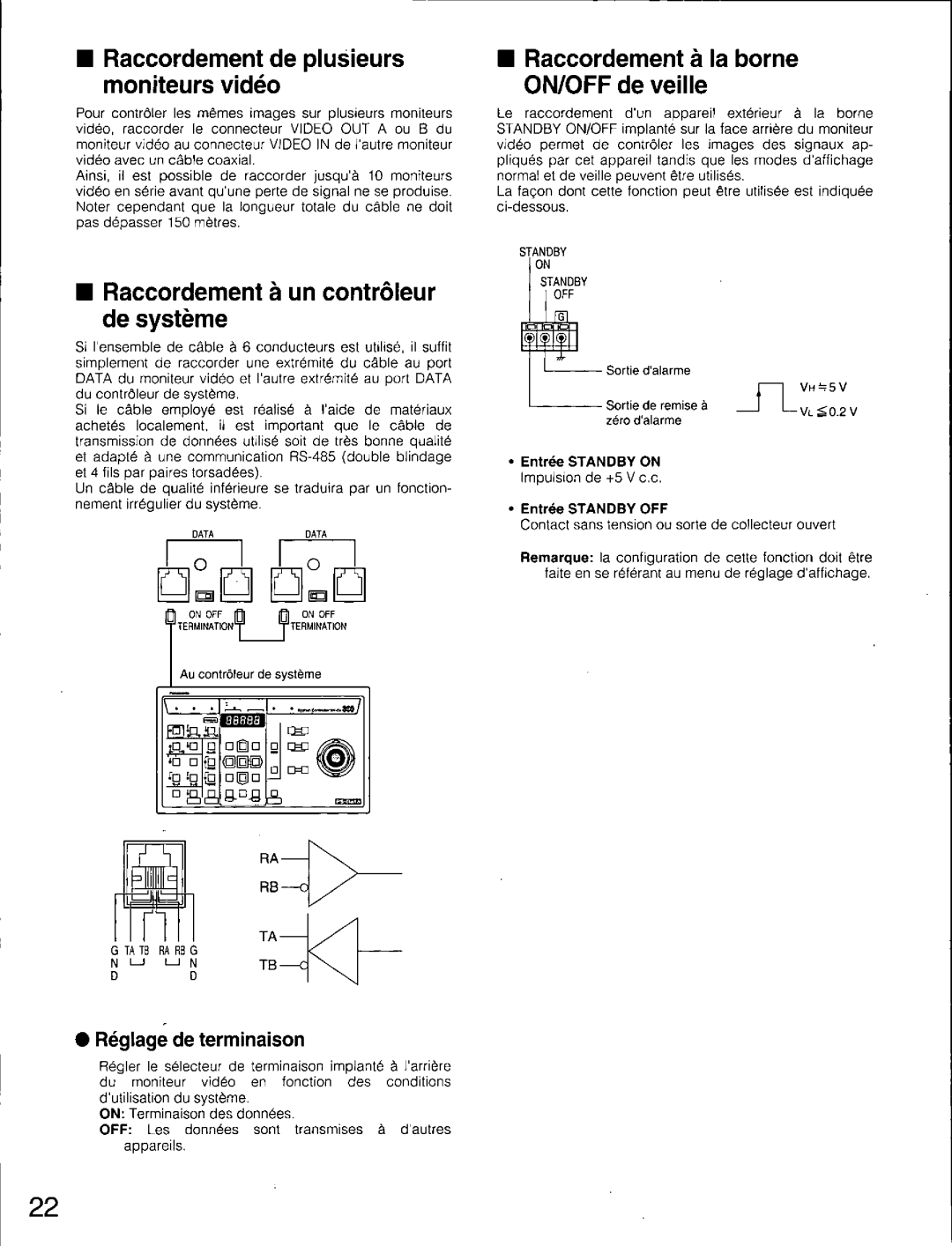 Panasonic WV-CM2080 manual 