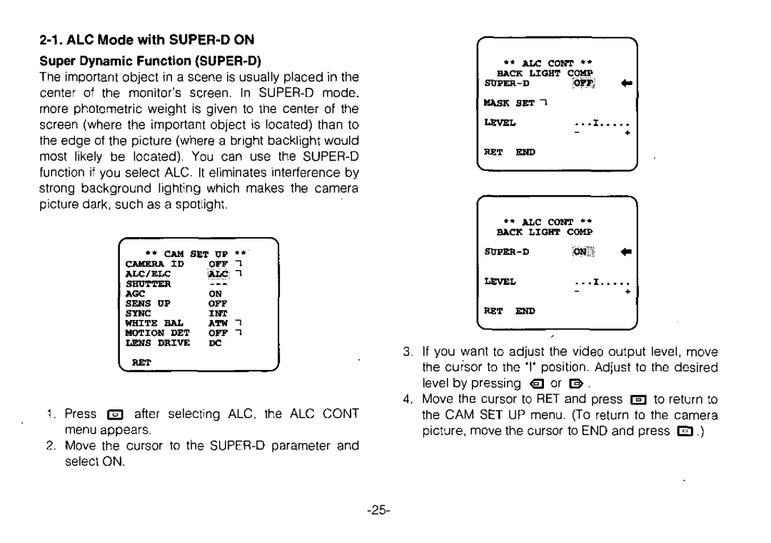 Panasonic WV-CPR654, WV-CPR650 manual 