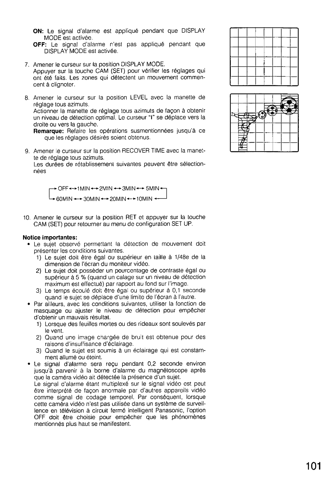 Panasonic WV-CS854A, WV-CS554 manual 