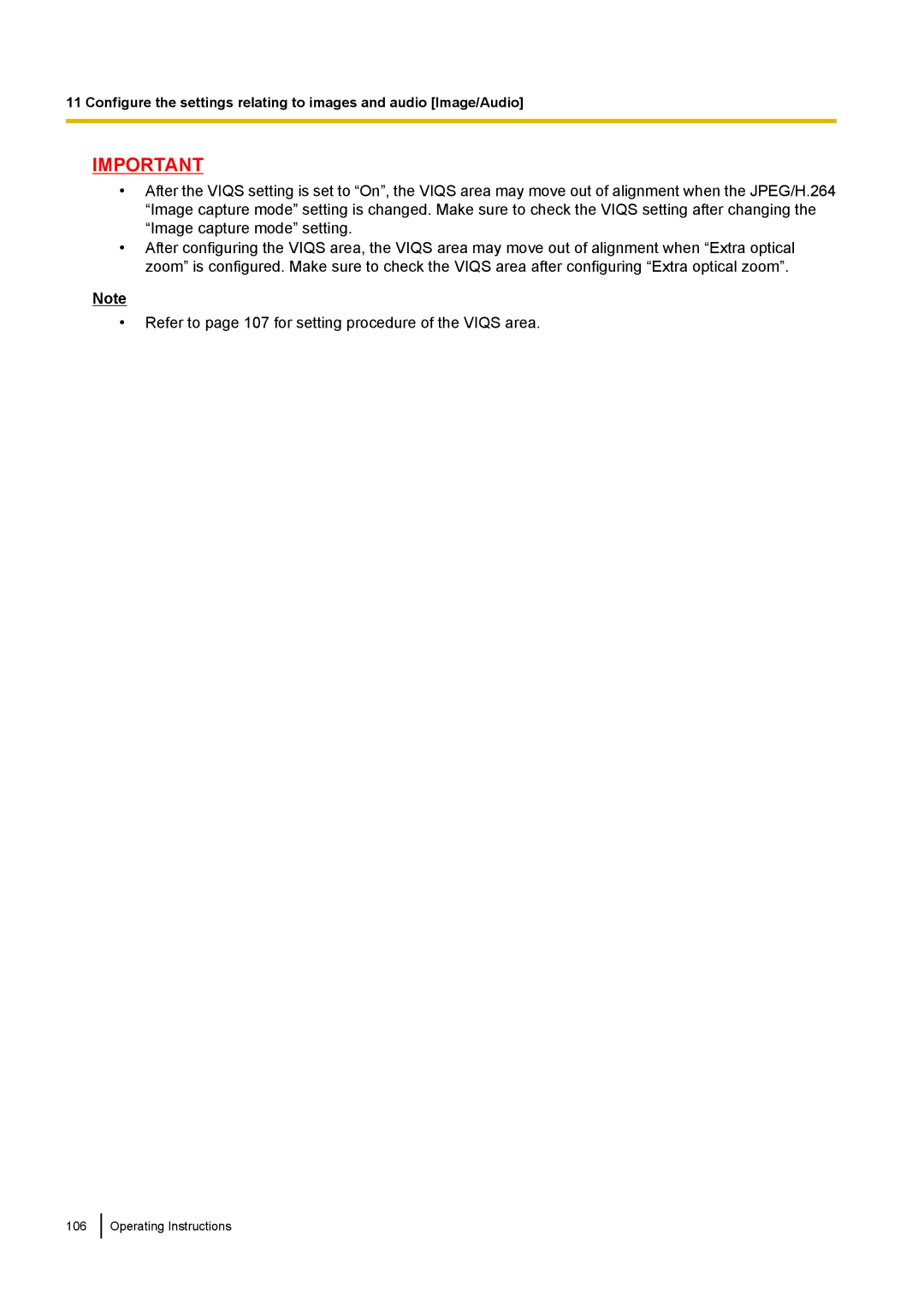 Panasonic WV-SW559E, WV-SW558E, WV-SW559PJ, WV-SP509E, WV-SP508E, WV-SF549E, WV-SF548E, WV-SF539E Operating Instructions 