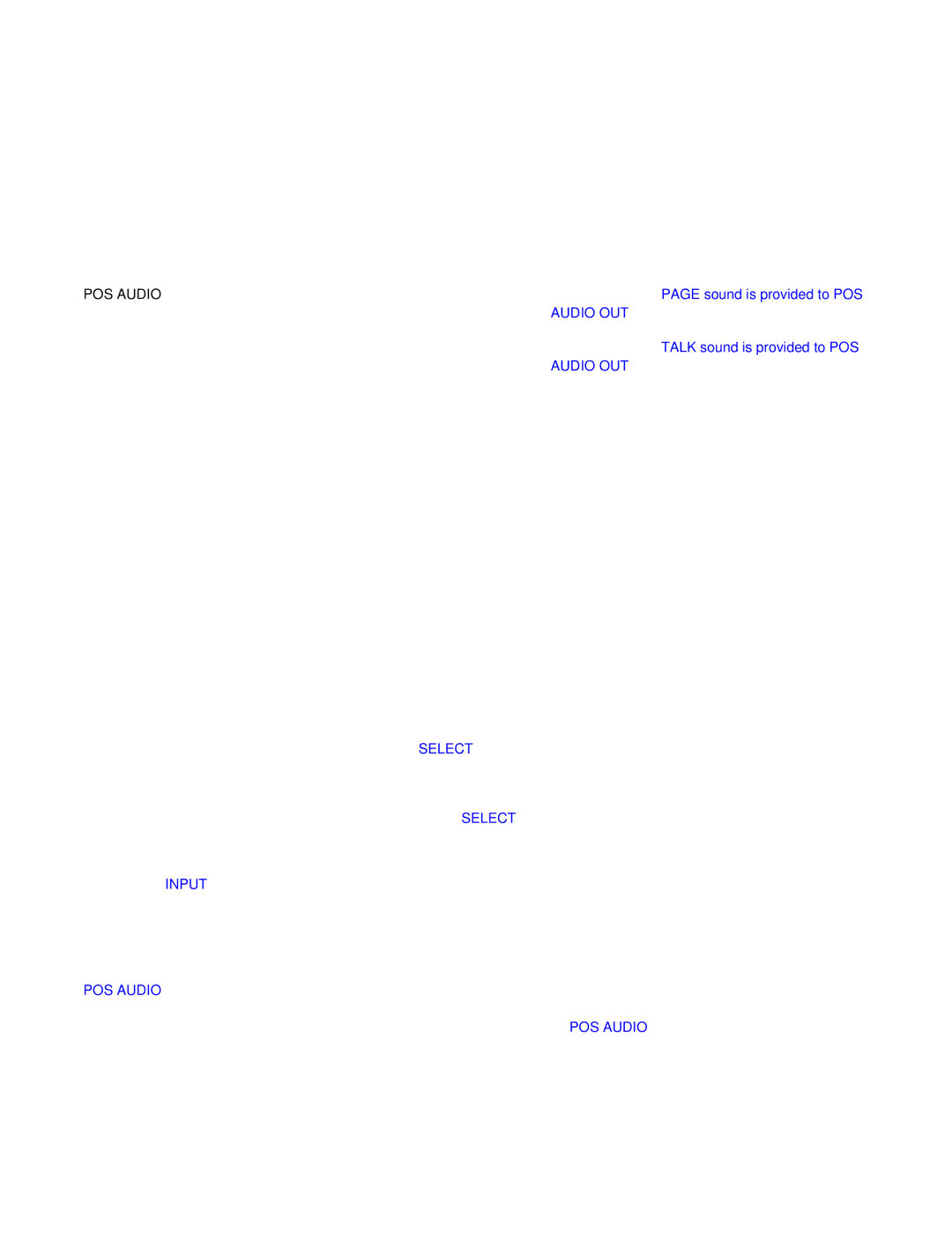 Panasonic WX-C3010 manual Info about POS Remote functions, Functions Terminal names Usage 