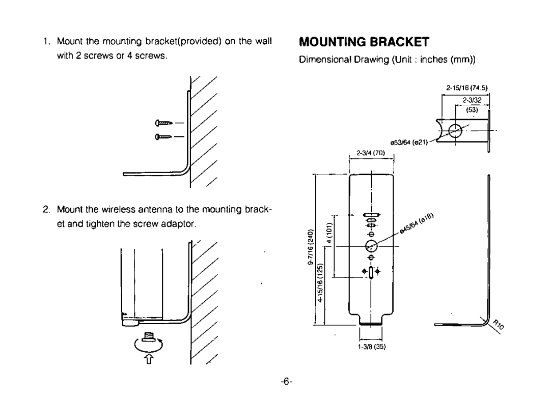 Panasonic WX-RP921 manual 