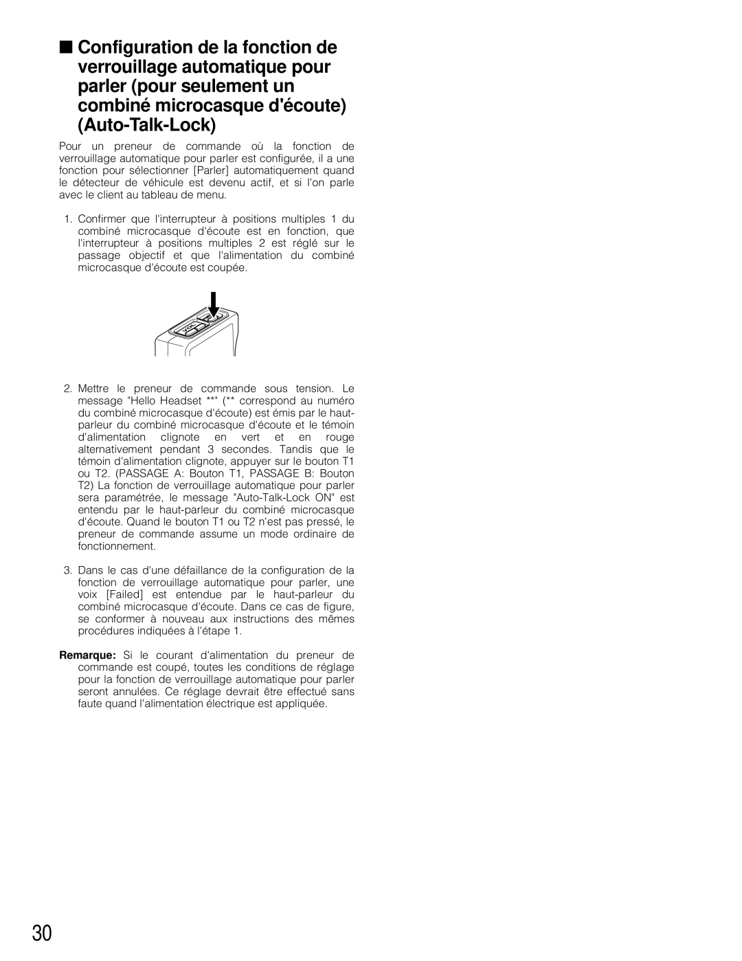 Panasonic WX-T3020 operating instructions 