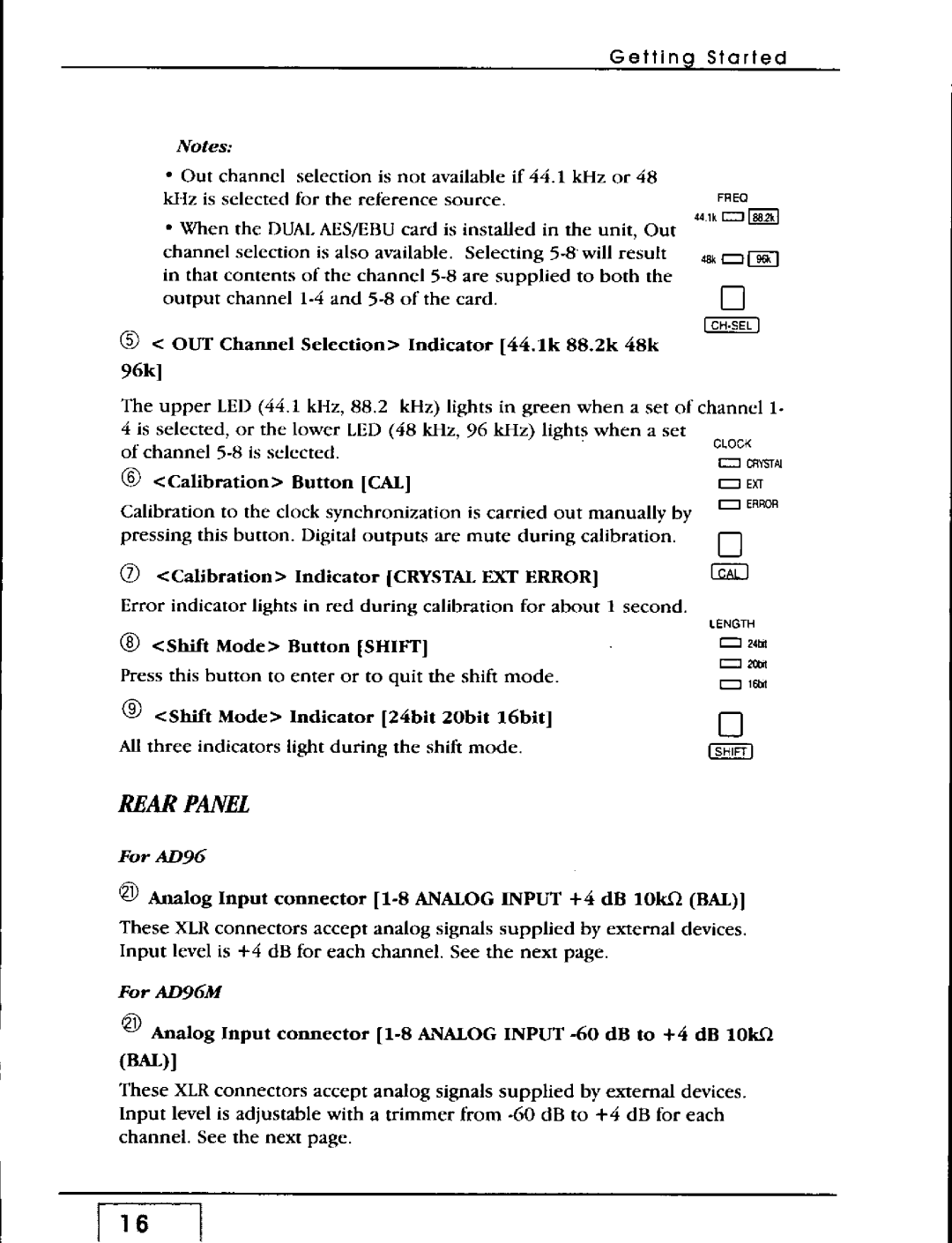 Panasonic WZ-AD96 manual 