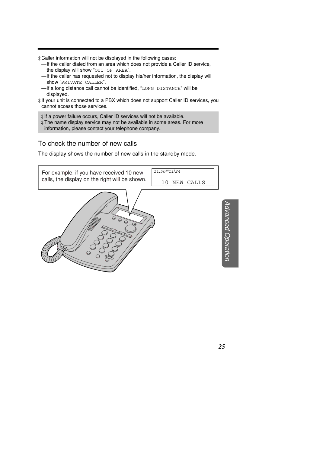 Panasonic KX-TSC14W, X-TSC14B operating instructions To check the number of new calls, NEW Calls 