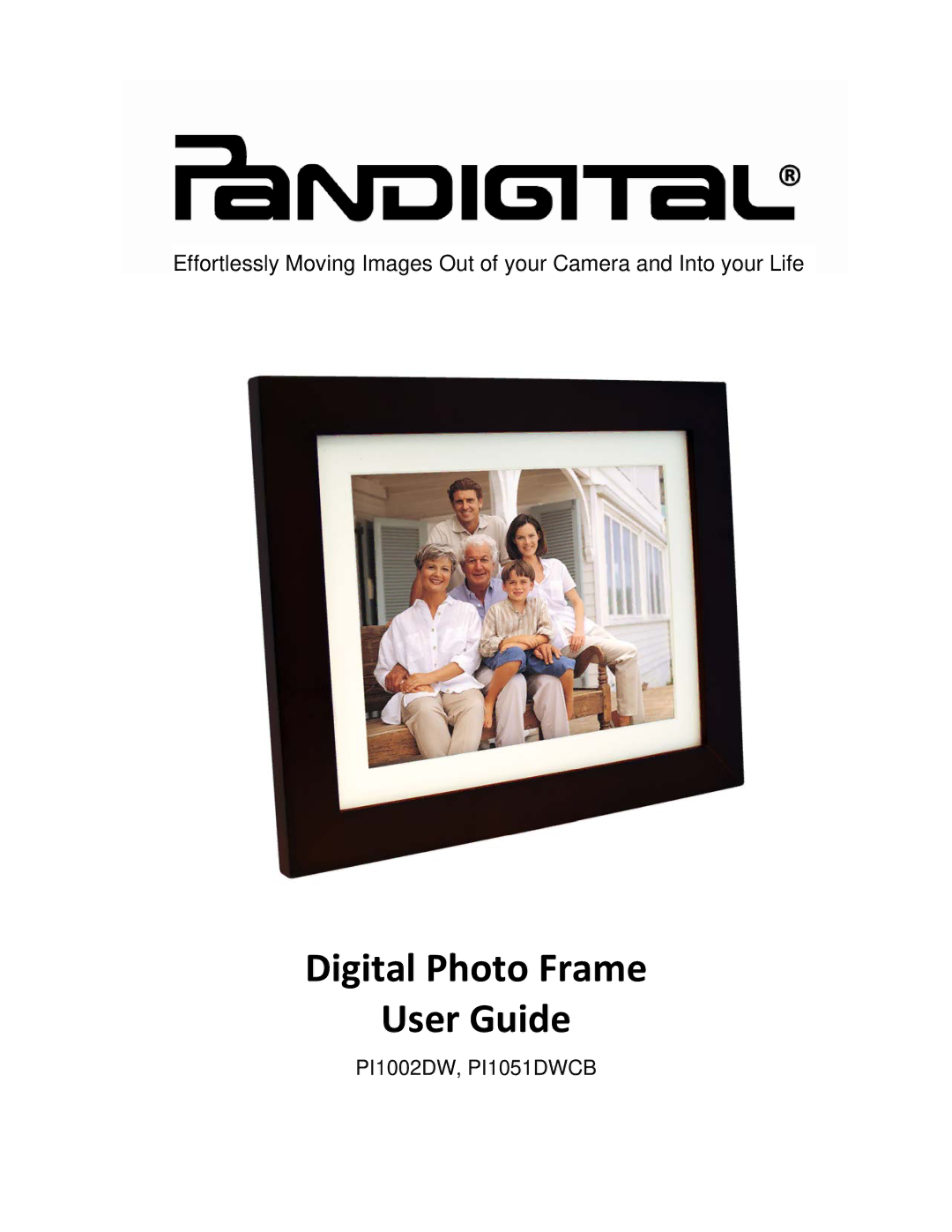 Pandigital PI1051DWCB, PI1002DW manual Digital Photo Frame User Guide 