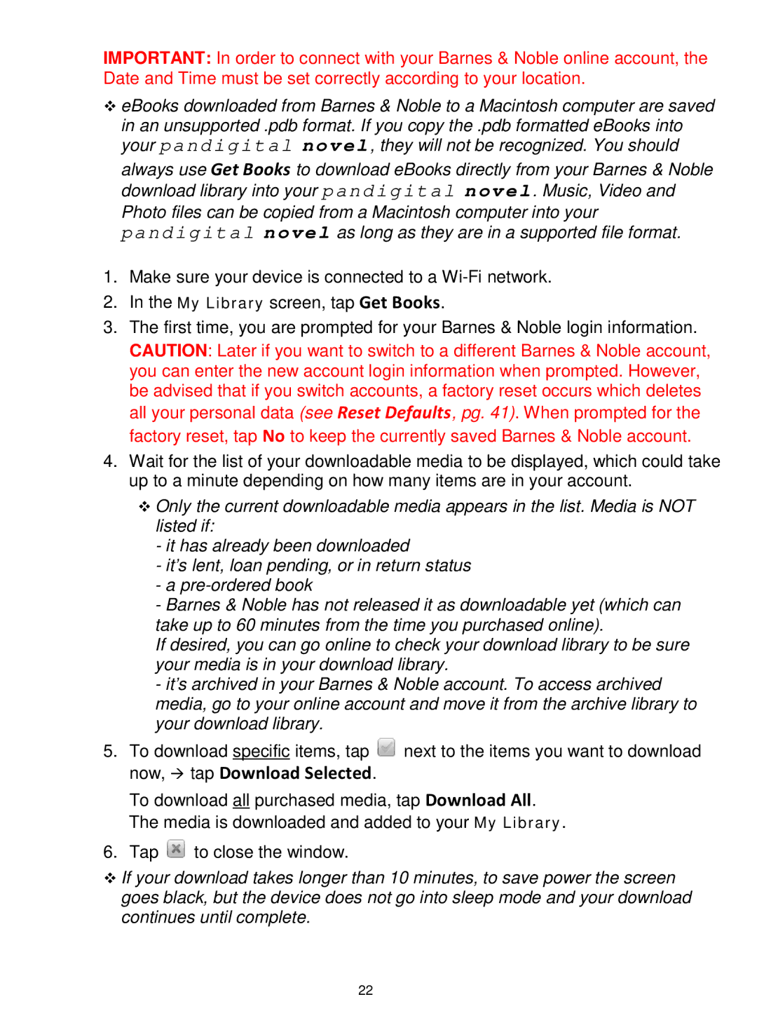 Pandigital V4.5, PRD06E20WWH8, PRD07T10WWH7 manual Tap to close the window 