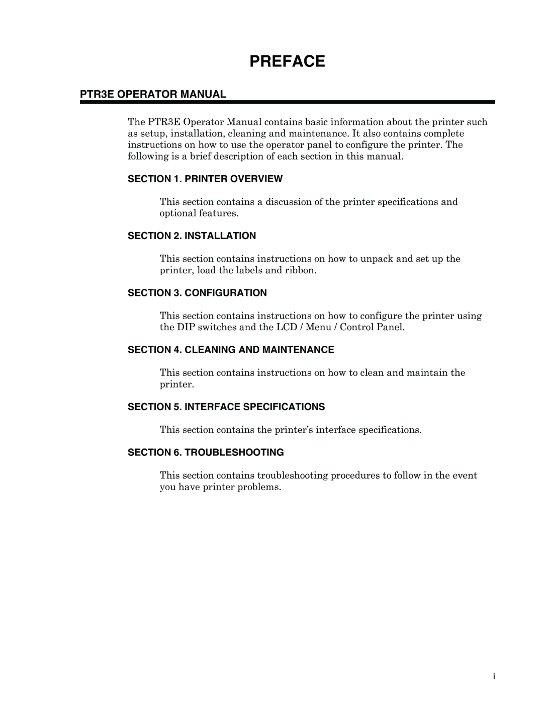 Panduit manual PTR3E Operator Manual 