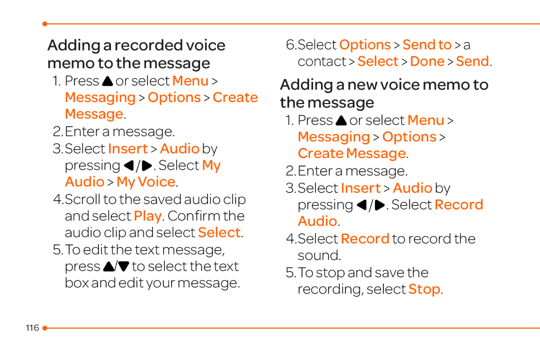 Pantech 4 manual Select Options Send to a contact Select Done Send 