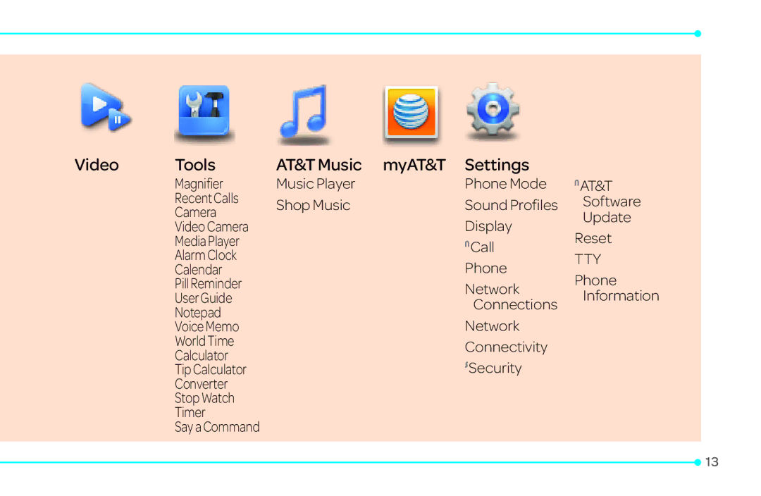 Pantech 4 manual Video Tools 