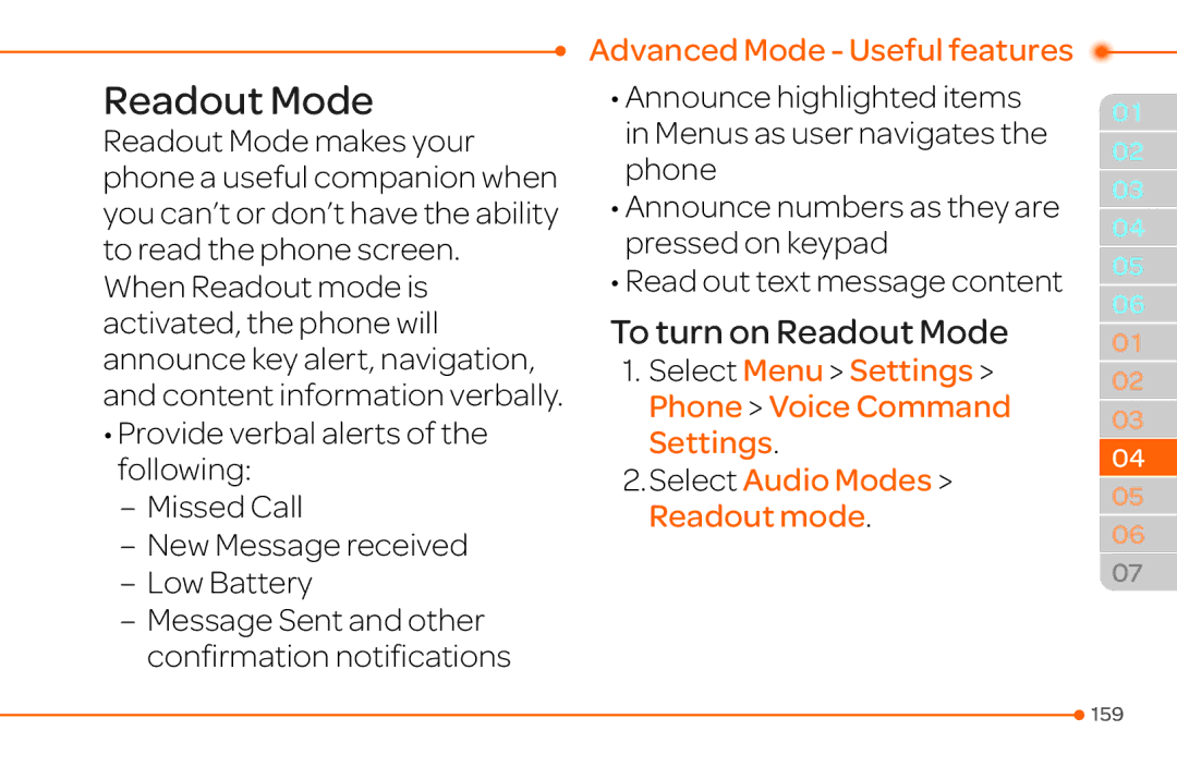 Pantech 4 manual 159 